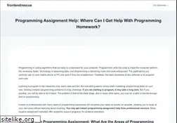 Sites similar to frontendrescue.org