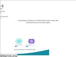 Sites similar to frontendshape.com