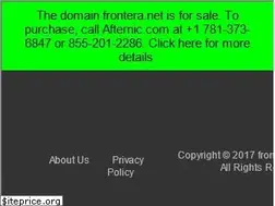 Sites similar to frontera.net