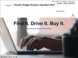 Sites similar to frontierchryslerdodgejeep.com