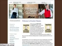 Sites similar to frontierclassics.biz