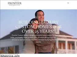Sites similar to frontiercustombuilders.com