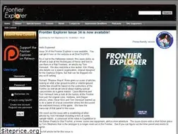 Sites similar to frontierexplorer.org