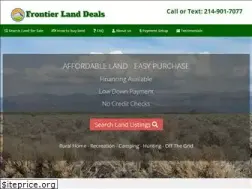 Sites similar to frontierlanddeals.com