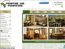 Sites similar to frontierlogfurniture.com