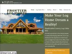 Sites similar to frontierloghomes.com