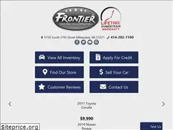 Sites similar to frontiermotorcars.net