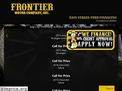Sites similar to frontiermotorcompany.com