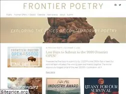 Sites similar to frontierpoetry.com