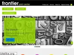 Sites similar to frontierprintcenter.com