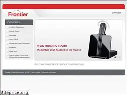 Sites similar to frontierproductinfo.com