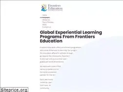 Sites similar to frontiersedu.com