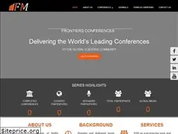 Sites similar to frontiersmeetings.com