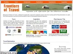 Sites similar to frontiersoftravel.com