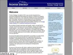 Sites similar to frontierstrategy.com