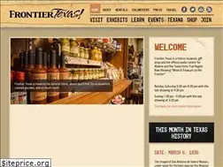 Sites similar to frontiertexas.com