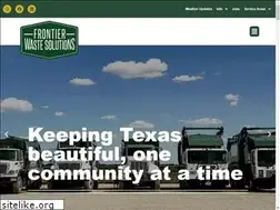 Sites similar to frontierwaste.com