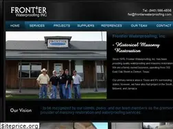Sites similar to frontierwaterproofing.com