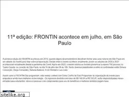 Sites similar to frontinsampa.com.br