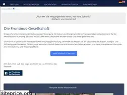 Sites similar to frontinus.de