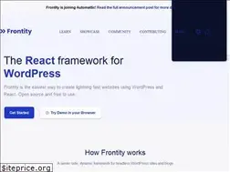 Sites similar to frontity.org