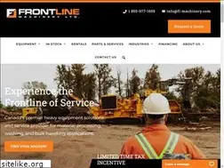 Sites similar to frontline-machinery.com
