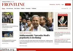 Sites similar to frontline.in
