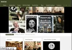 Sites similar to frontlineclub.com