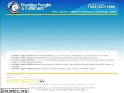 Sites similar to frontlinefreightandfulfillment.com