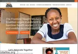 Sites similar to frontlinehealthworkers.org