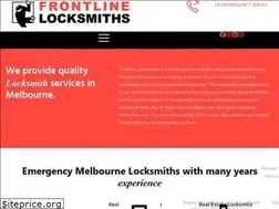 Sites similar to frontlinelocksmiths.com.au