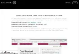 Sites similar to frontlinesms.com