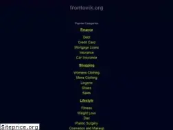 Sites similar to frontovik.org