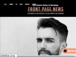 Sites similar to frontpagenewsmusic.com