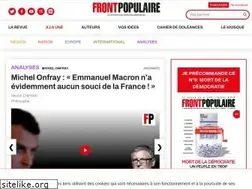 Sites similar to frontpopulaire.fr
