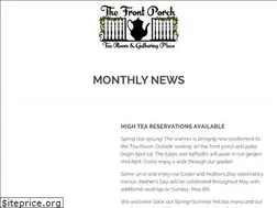 Sites similar to frontporchtearoom.com