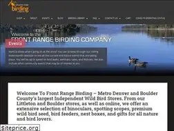 Sites similar to frontrangebirding.com