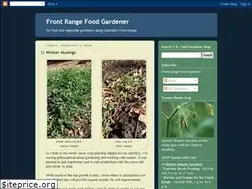 Sites similar to frontrangefoodgardener.blogspot.com