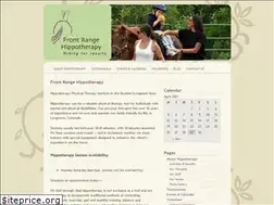 Sites similar to frontrangehippotherapy.org