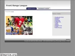 Sites similar to frontrangeleague.org