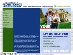 Sites similar to frontrangesiding.com