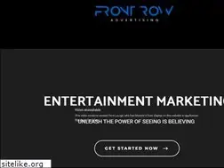 Sites similar to frontrowadvertising.com