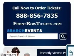 Sites similar to frontrowtickets.com