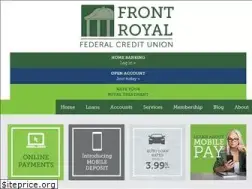 Sites similar to frontroyalfcu.org