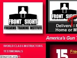 Sites similar to frontsight.com