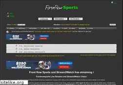 Sites similar to frontsrowsport.eu