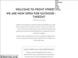 Sites similar to frontstreetcafe.net