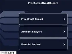 Sites similar to frontstreethealth.com