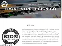 Sites similar to frontstreetsign.com
