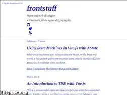 Sites similar to frontstuff.io